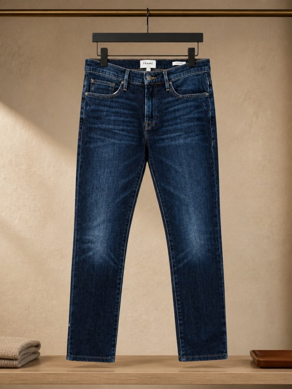 Frame Denim Men's Dark Blue Slim Jeans